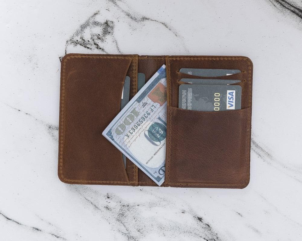 Leather Pasaport Holder Bouletta