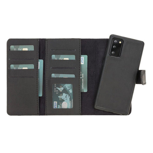 Samsung Galaxy Note 20 Leather SANTA Wallet Case G001