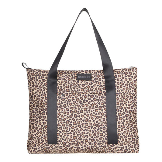 Earthy Leopard Tote Bag