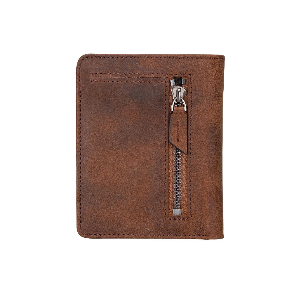 Fabio Leather Men's Wallet with Zipper