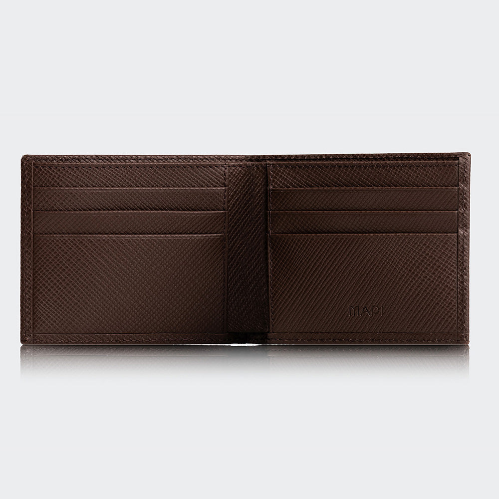 4101 Men Leather Wallet With Two Compartments