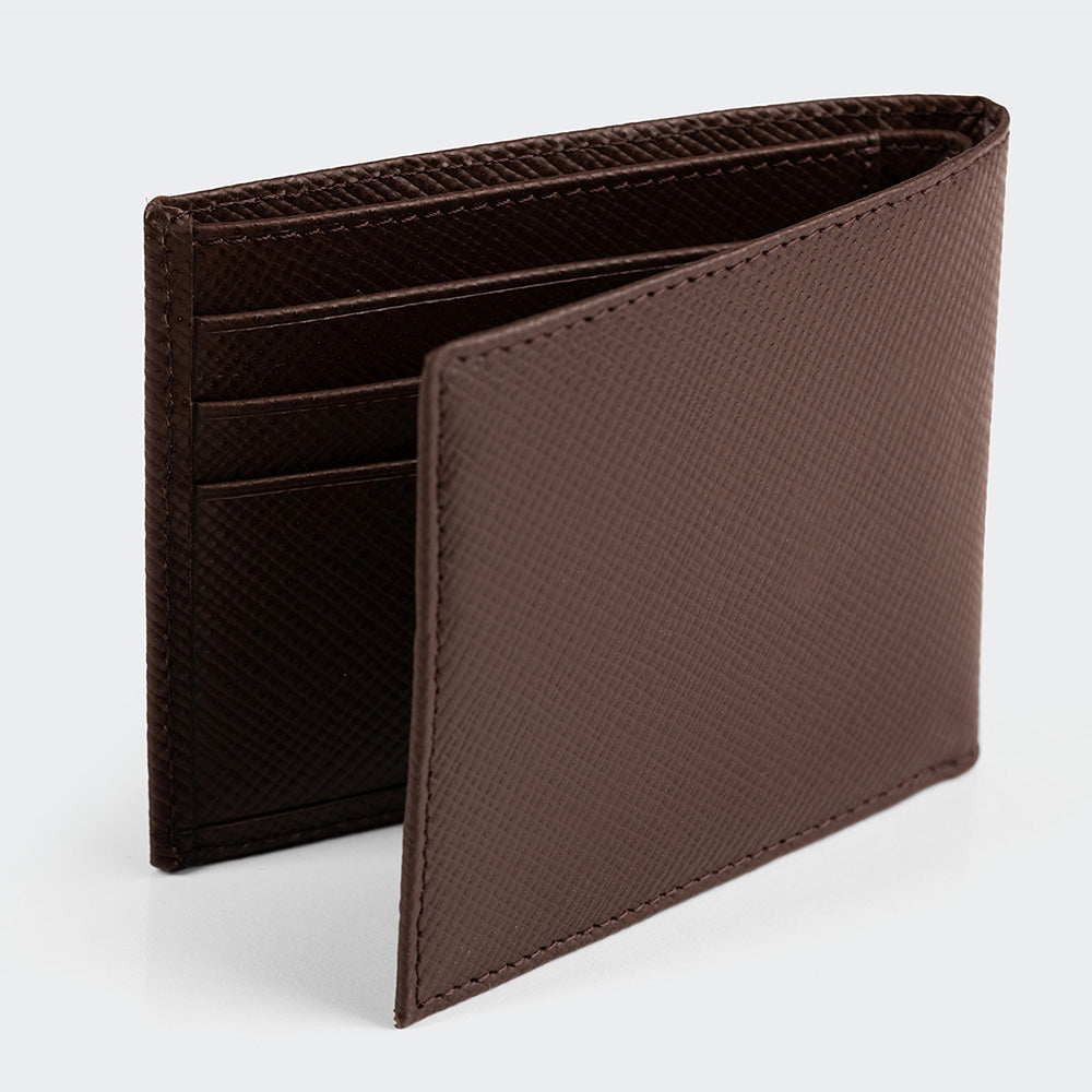 4101 Men Leather Wallet With Two Compartments