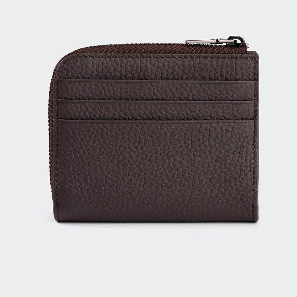 4506 Men Leather Card Holder With Zipper