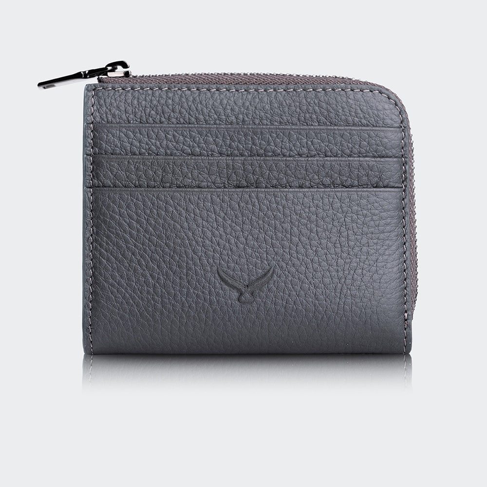 4506 Men Leather Card Holder With Zipper