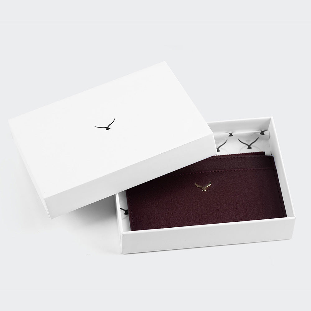 5507 Women Leather Card Holder With Zipper