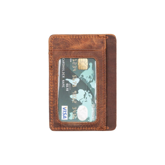 Porte-cartes en cuir Parme