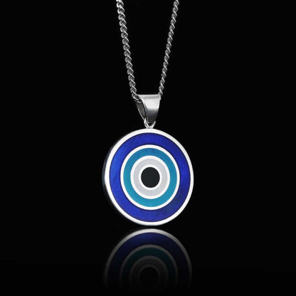 Custom Design Blue Evil Eye Beads Pendant by SWISS PLUS - Blue Evil Eye Beads Pendants - view 2